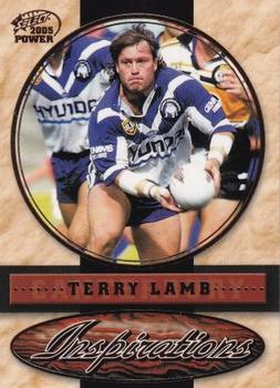 2005 Select Power - Inspirations #I2 Terry Lamb Front